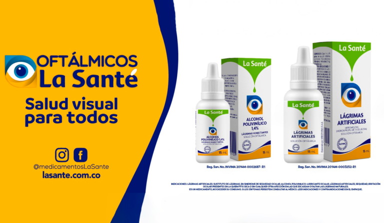 Lubricantes oculares La Santé
