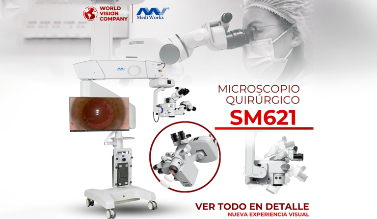 World Vision presenta el nuevo microscopio quirúrgico SM621 de Medi Works