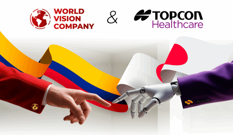 World Vision, nuevo distribuidor oficial de topcon healthcare en Colombia