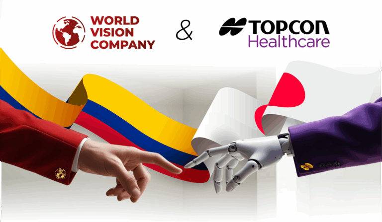 World Vision se une a Topcon Healthcare en Colombia