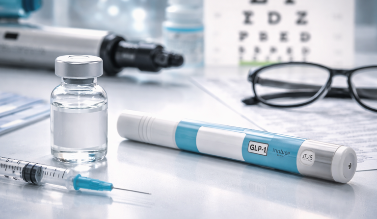 Fármacos GLP-1 y visión: entre el riesgo y la protección